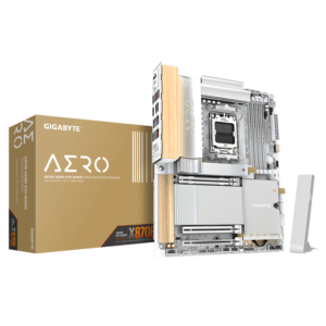 Placa de baza Gigabyte X870E AERO X3D WOOD, Socket AM5, DDR5, ATX