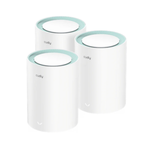 Alternative view of WiFi range extender Cudy M1500 (3 pcs.), WiFi standard: WiFi 6, Ports: 3 x Gigabit RJ45, Speed 5GHz: 1201 Mbps