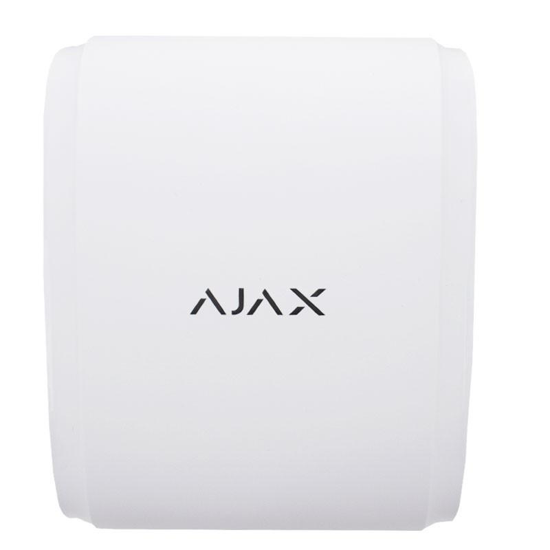 Detector miscare tip cortina DualCurtain Outdoor, wireless, alb - AJAX; Protectie eficienta la exterior prin doua sisteme optice independente cu cate doi PIR fiecare, analiza digitala, antimasking; Detectie miscare: 4 ÷ 15 m fiecare sistem optic, Sensibilitate: ajustabila 3 nivele; Unghi detectie - imagine 4
