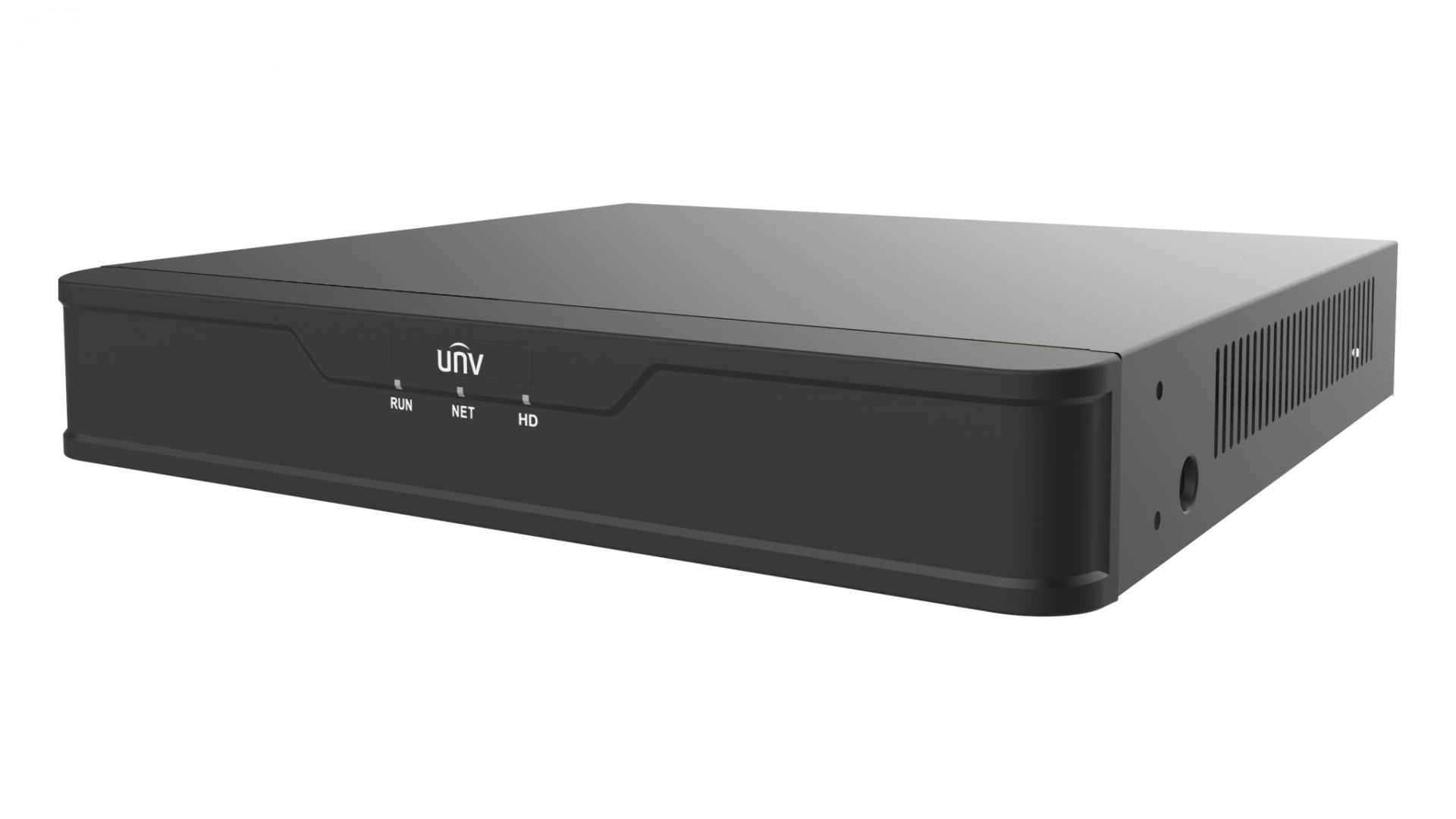 NVR Uniview NVR301-04S3-P4; Canale IP: 4; PoE: 4 canale, max: 30 W for single port, Max 54 W in total; Rezolutie: 4K; Iesiri: 1xHDMI, 1xVGA, ethernet ports (4 RJ45 10 M/100 M); Compresie video: Ultra 265/H.265/H.264; Alarma: Auto Tracking, Motion Detection, Tampering, Human Body Detection, Video
