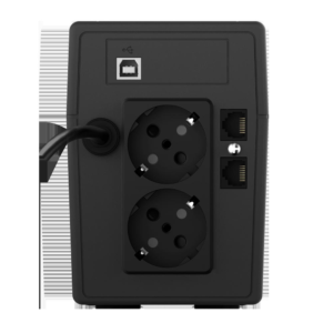 Alternative view of UPS nJoy Cadu 650, 650VA/360W, Afisaj LCD cu ecran tactil, 2 x prize Schuko