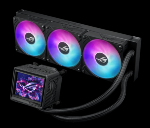 Alternative view of Cooler Procesor ASUS ROG Ryujin III 360 ARGB Extreme, Lichid, 12 cm, 3 ventilatoare, aRGB