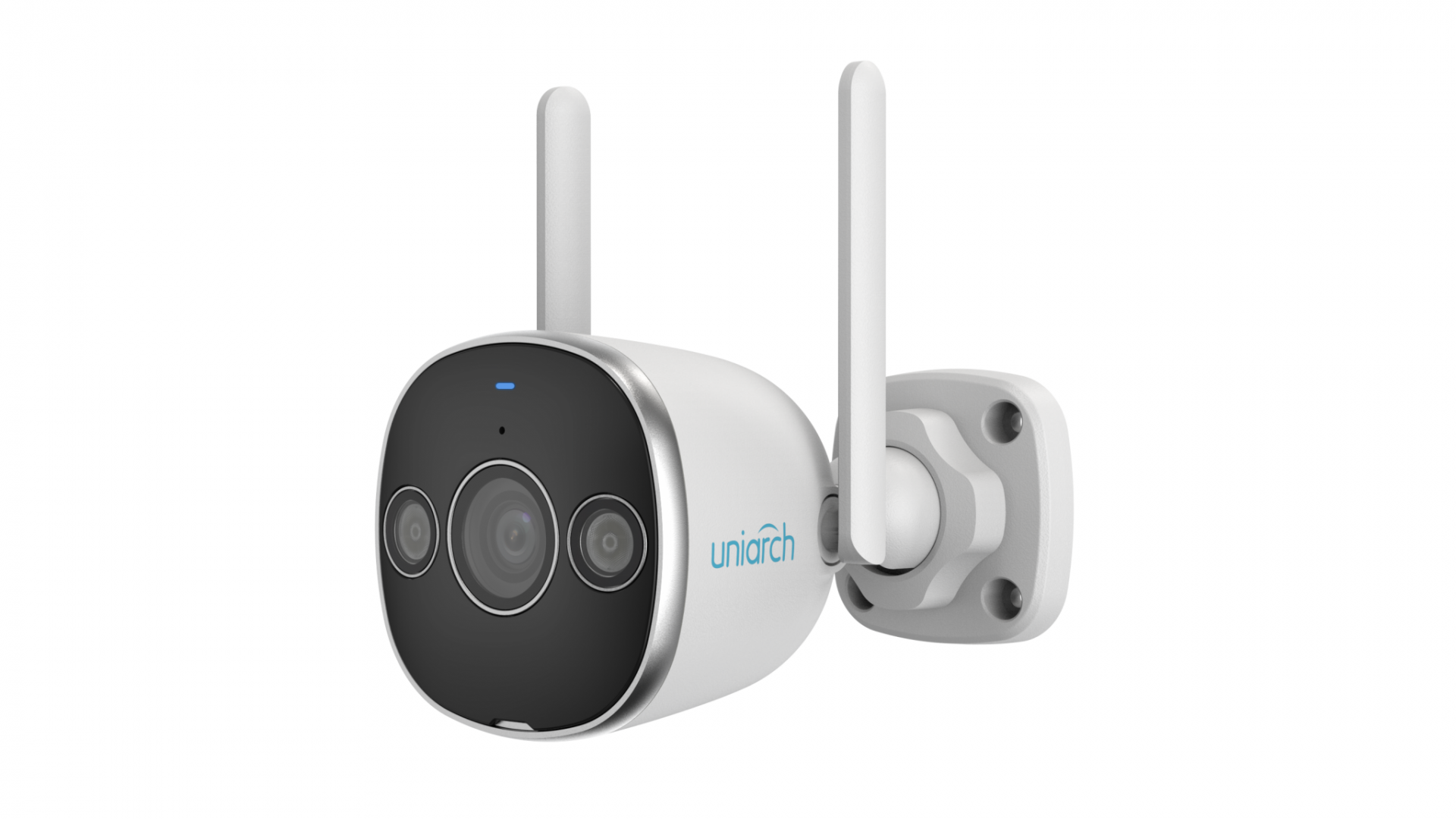 Camera IP 5 MP Uniarch Uho-B2D-M5F3D; Senzor: 1/3.0" CMOS; Rezolutie 5 MP (2880 x 1620); Compresie: Ultra 265, H.265, H.264, MJPEG; Iluminator : Canal 1 : Smart IR 20M, Canal 2 : Lumina 10M; Lentila: fixa 2.8mm. Stocare: MicroSD max 512GB (neinclus); Functii: Built-in Mic, Built-in Speaker, Wi-Fi