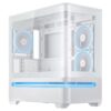 Carcasa ASUS Prime AP202 ARGB, Mini Tower, White