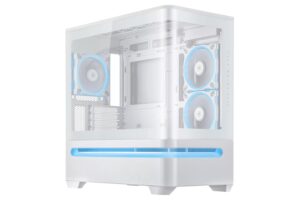 Carcasa ASUS Prime AP202 ARGB, Mini Tower, White