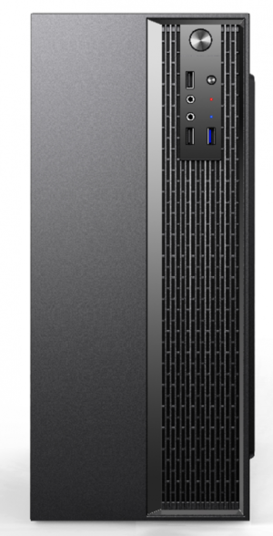 Carcasa gaming Serioux Classic01, fara sursa, tip  middle tower, USB2.0x+HD Audio,USB3.0, porturi rezervate pentru ventilator: fata 2x120mm ventilatoareARGB (incluse), spate:1x120mm ventilator negru, controler 4 porturi,drive bays: HDD de 3.5'' x1, SSd de 2.5'' x1, Sloturi PCI x 7, dimensiune