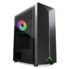 Carcasa NJOY Anil, RGB, Mid Tower, Black