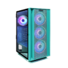 Carcasa PRO GAMING Jungle, RGB, Mid Tower, Verde