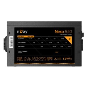 Alternative view of Sursa nJoy Nexo 850, 80+ Gold, 850W