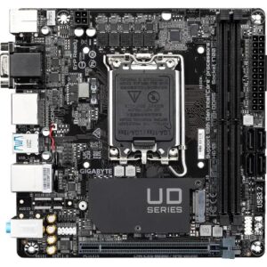 Alternative view of Placa de baza Gigabyte H610I, Socket 1700, DDR5, Mini-ITX