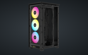 Alternative view of Carcasa CORSAIR 2000D RGB AIRFLOW, RGB, Micro Tower, Black