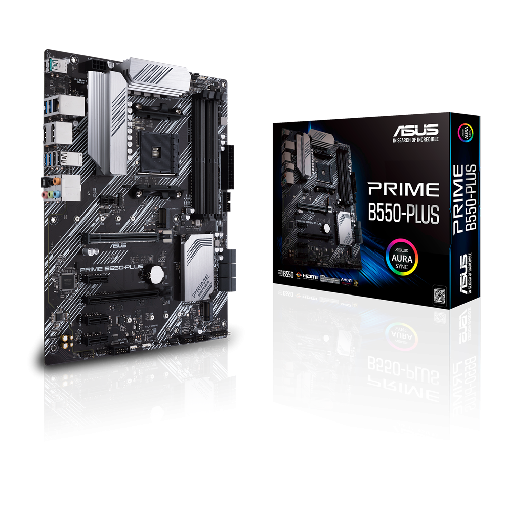 Placa de baza ASUS PRIME B550-PLUS, Socket AM4, DDR4, ATX