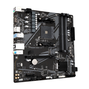 Alternative view of Placa de baza Gigabyte A520M DS3H V2, Socket AM4, DDR4, Micro-ATX