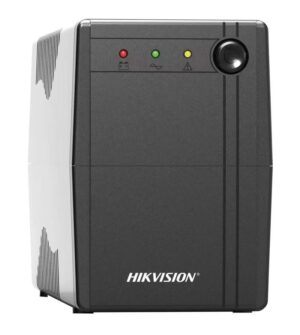 Oversea UPS Hikvision DS-UPS1000; capacitate UPS: 1000 VA / 600 W, input voltage range: 140 VAC to 290 VAC; 85 VAC to 150 VAC, frecventa input: 50/60 Hz self-adaptive, tip plug: UK TYPE G;Type B (NEMA 5-15);Schuko, output voltage range: 210 VAC to 235 VAC;110 VAC to 125 VAC, frecventa output: 50/60