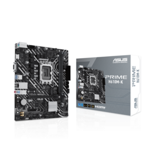 Placa de baza ASUS Prime H610M-K, LGA 1700, DDR5, mATX