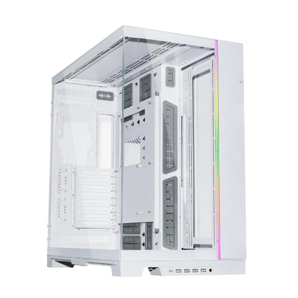 Carcasa LIAN LI O11 Dynamic EVO XL, RGB, Full Tower, White
