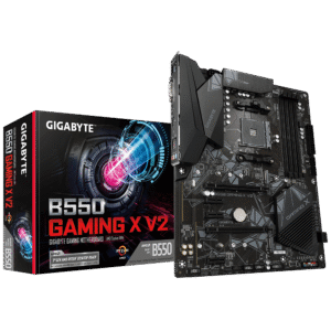 Alternative view of Placa de baza Gigabyte B550 Gaming X V2, Socket AM4, DDR4, ATX