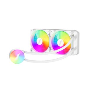 Alternative view of Cooler Procesor 1STPLAYER THUNDERSTORM TS2 240, Lichid, 12 cm, 2 ventilatoare, aRGB