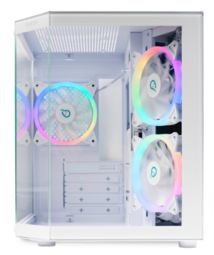 Alternative view of Carcasa SPACER Aquarium, Cube Tower, White