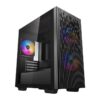 Carcasa DEEPCOOL MATREXX 40 3FS, RGB, Mini Tower, Black