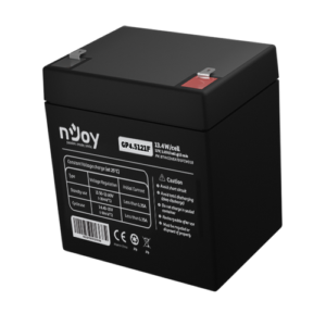 Alternative view of Acumulator nJoy GP4.5121F 12V Capacitate 14,95W/cell evaluat la 1.65V/cell @ 15 min, Tensiune 12V, Tip VRLA, Caracteristici Sigilata complet si fara intretinere, Peste 260 de cicluri la 100% DOD, Utilizare standard 3-5 ani, Auto-descarcare redusa, Conectori : F1 - Faston Tab 187