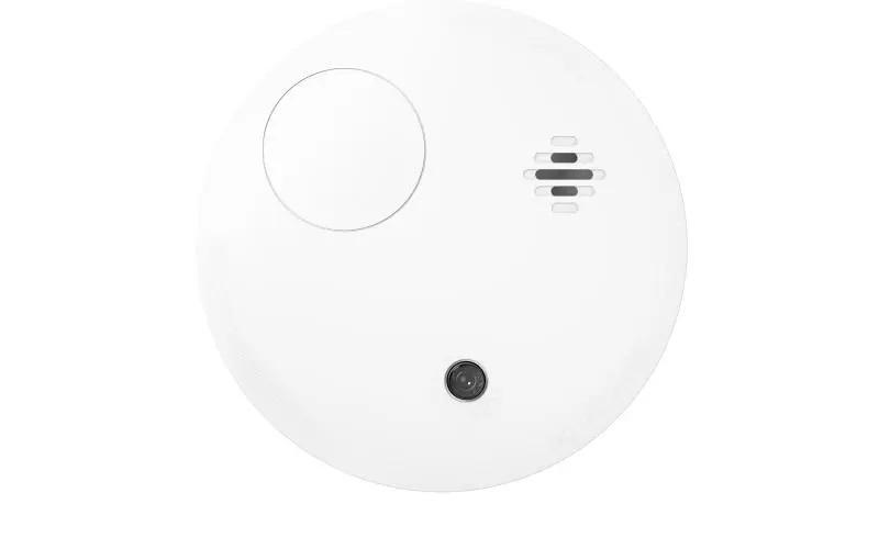Detector de fum wireless Hikvision DS-PDSMK-E-WE, frecventa operare: 868MHz, criptare: AES-128 Encryption, transmisie in camp deschis: 800m, alarma sonora: ≥ 85 dB @ 3 m, alimentare pe baterie ( Non Replaceable CR17450 x 1pcs), durata medie a bateriei in standby 10 ani, montaj pe tavan, dimensiuni - imagine 4