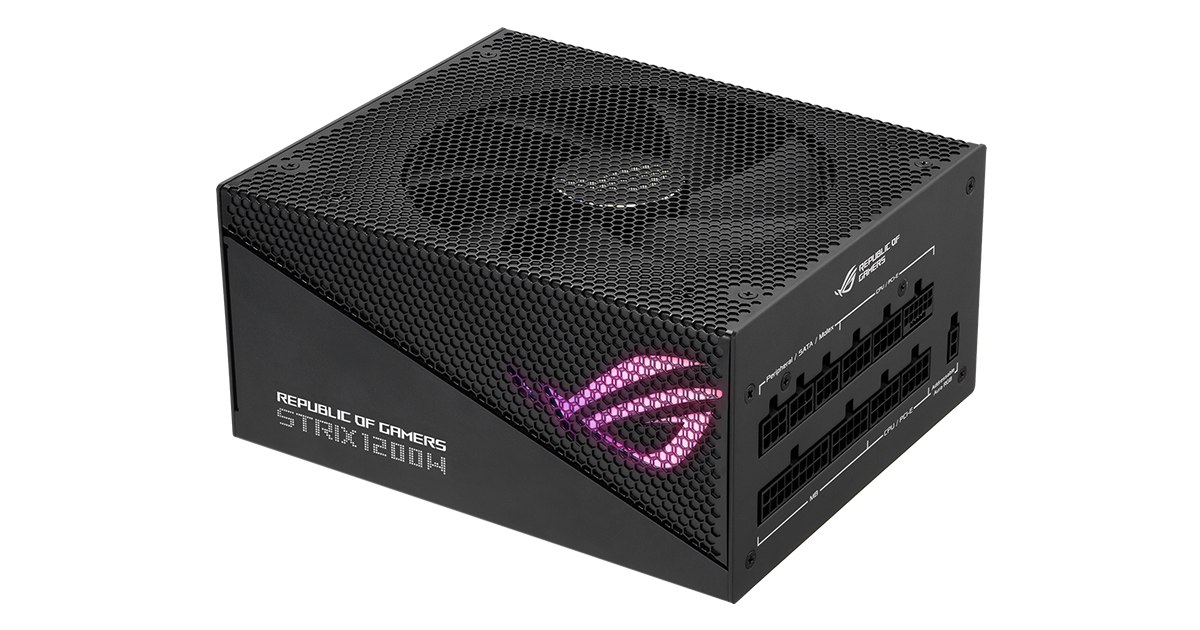 Sursa ASUS ROG STRIX Gold Aura Edition, 80+ Gold, RGB, 1200W