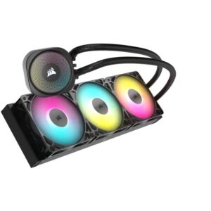 Alternative view of Cooler Procesor CORSAIR Nautilus 360 RS ARGB, Lichid, 3 ventilatoare, aRGB