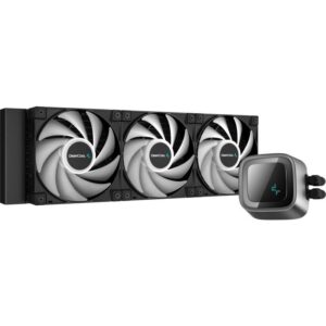 Alternative view of Cooler Procesor DEEPCOOL LS720, Lichid, 12 cm, 3 ventilatoare, aRGB