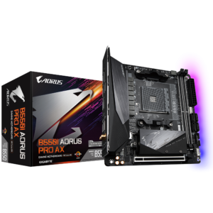Placa de baza Gigabyte B550I AORUS PRO AX, Socket AM4, DDR4, Mini-ITX