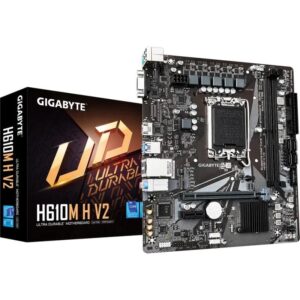 Placa de baza Gigabyte H610M H V2, Socket 1700, DDR5, Micro-ATX