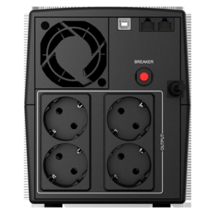 Alternative view of UPS nJoy Keen 2000 USB UPLI-LI200KU-CG01B  Capacity 2000 VA / 1200 W Simulated sinewave