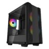 Carcasa DEEPCOOL CC360 ARGB, Mid Tower, Black