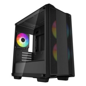Carcasa DEEPCOOL CC360 ARGB, Mid Tower, Black