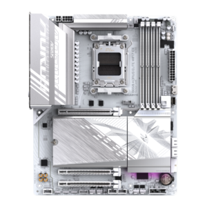 Alternative view of Placa de baza Gigabyte B850 AORUS ELITE WIFI7 ICE, Socket AM5, DDR5, ATX