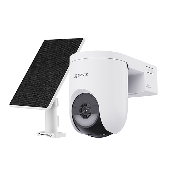 CAMERA PT 4MP 4MM CU PANOU SOLAR HB8 LITE BATTERY PT+5W SOLAR PANEL KIT, Senzor imagine: 1/3" 4-Megapixel Progressive Scan CMOS Sensor, Lentila: 4 mm @ F1.6 Diagonal angle: 90° Horizontal angle: 75° Vertical angle:40°, IR 15M, Compresie: H.265 / H.264, Conectivitate: IEEE802.11b, 802.11g, 802.11n