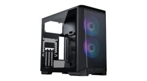 Alternative view of Carcasa PHANTEKS Eclipse P200A, RGB, Mini Tower, Black