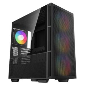 Carcasa DEEPCOOL CH560, RGB, Mid Tower, Black
