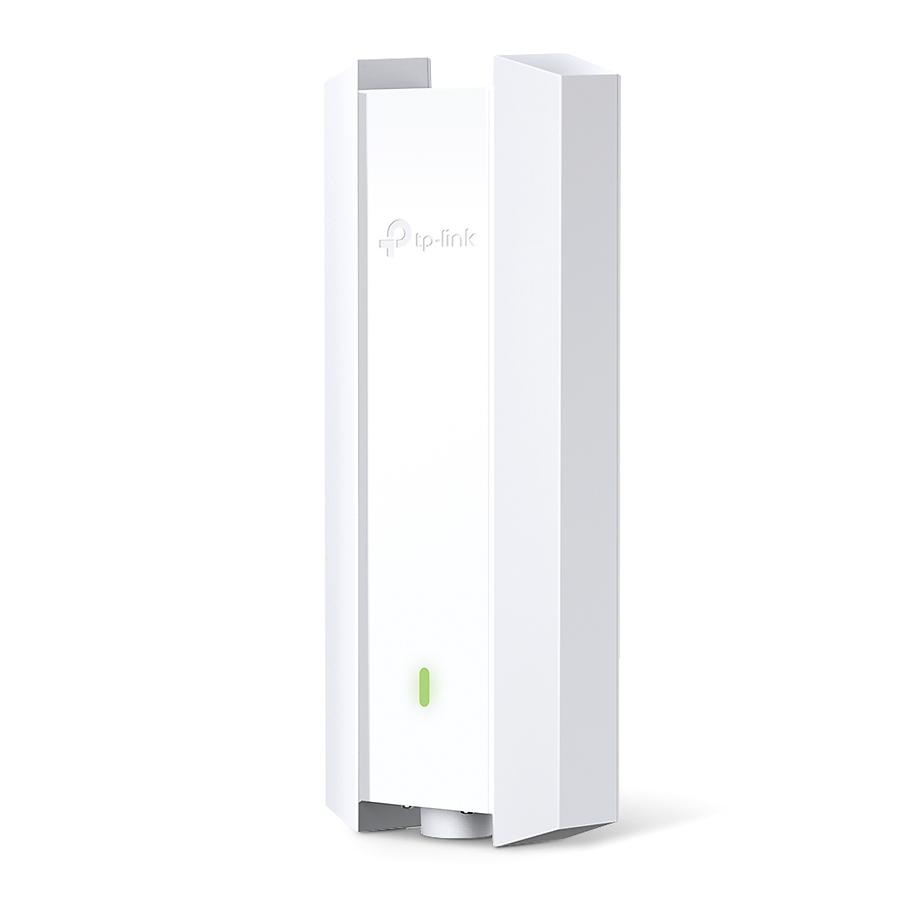 Wireless Access Point TP-Link EAP610-Outdoor, AX1800 Wireless Dual Band Indoor/Outdoor Access Point, 1× Gigabit Ethernet (RJ-45) Port (Support 802.3at PoE and Passive PoE), Antenna: 2.4 GHz: 2× 4 dBi, 5 GHz: 2× 5 dBi, Weatherproof IP67, Pole/Wall Mounting (Kits included), Wireless Standards IEEE