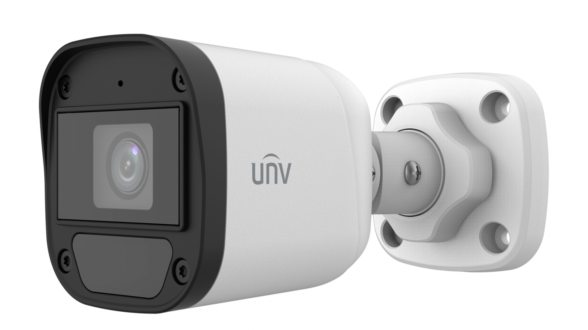 Camera 5 MP Uniview UAC-B115-AF28; Senzor: 1/2.7" CMOS; Rezolutie 5 MP (2880 × 1620); TVI/AHD/CVI/CVBS; Iluminator : IR 20M; Lentila: 2.8mm. Stocare: MicroSD max 512GB (neinclus); Functii: Supports 180° horizontal flip, 180° vertical flip, Supports IR- cut filter with auto-switch (ICR)