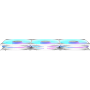 Alternative view of Ventilator Carcasa ASUS TUF GAMING TR120 ARGB REVERSE 3IN1 White, 12 cm, 2000 RPM, 3 ventilatoare, RGB