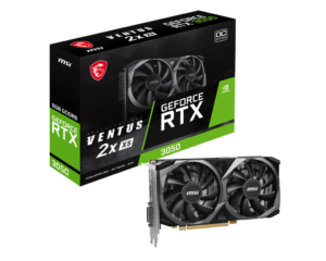 Placa video MSI GeForce RTX 3050, 8GB GDDR6, PCI Express 4.0, 128-bit