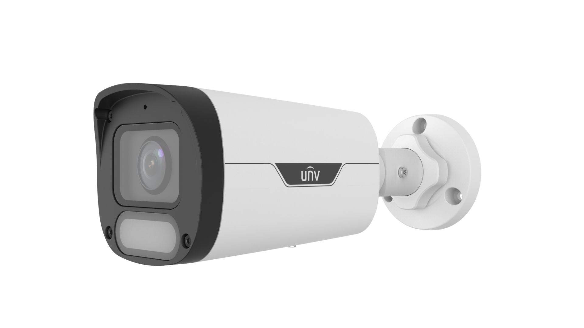 Camera IP 8 MP Uniview IPC2318LE-ADF28KM-WP; Senzor: 1/1.8" CMOS; Rezolutie 8 MP (3840 × 2160)@20 fps; Compresie: Ultra 265, H.265, H.264, MJPEG; Iluminator : Smart IR: 30M; Lentila: 2.8mm. Stocare: MicroSD max 512GB (neinclus); Functii: ColorHunter with Wise-ISP technology ensures 24-hour