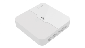 NVR Uniview NVR301-08LS3-P8; Canale IP: 8; PoE: 8 canale, max: 30 W for single port, Max 75 W in total; Rezolutie: 4K; Iesiri: 1xHDMI, 1xVGA, ethernet ports (8 RJ45 10 M/100 M); Compresie video: Ultra 265/H.265/H.264; Alarma: Auto Tracking, Motion Detection, Tampering, Human Body Detection, Video