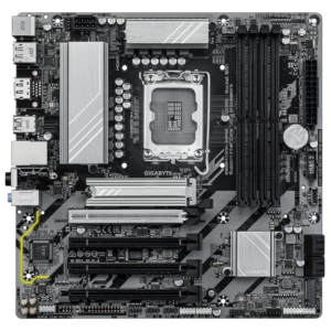 Alternative view of Placa de baza Gigabyte B860M DS3H WIFI6E, LGA 1851, DDR5, Micro-ATX