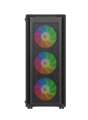Alternative view of Carcasa PRO GAMING DUNE, RGB, Mid Tower, Black