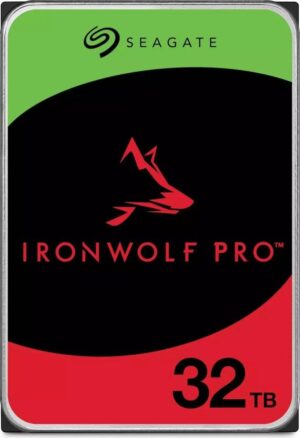 HDD NAS Seagate IronWolf Pro, 32 TB, 7200 RPM, 512 MB, SATA III