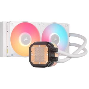 Alternative view of Cooler Procesor CORSAIR iCUE LINK TITAN 240 RX LCD, Lichid, 12 cm, 2 ventilatoare, aRGB