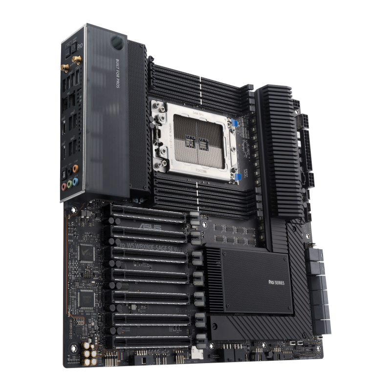Placa de baza ASUS Pro WS WRX80E-SAGE SE WIFI, Socket sWRX8, DDR4, E-ATX