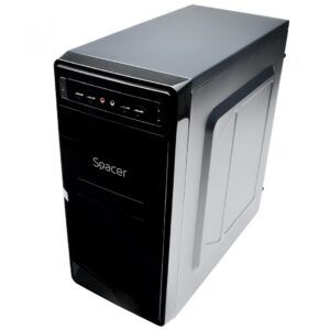 Alternative view of Carcasa SPACER SPC-MOON, Mid Tower, Black